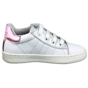 Clic Clic Lauflernschuhe Schuhe Kinder Leder Weiß 9773 Schnürschuh