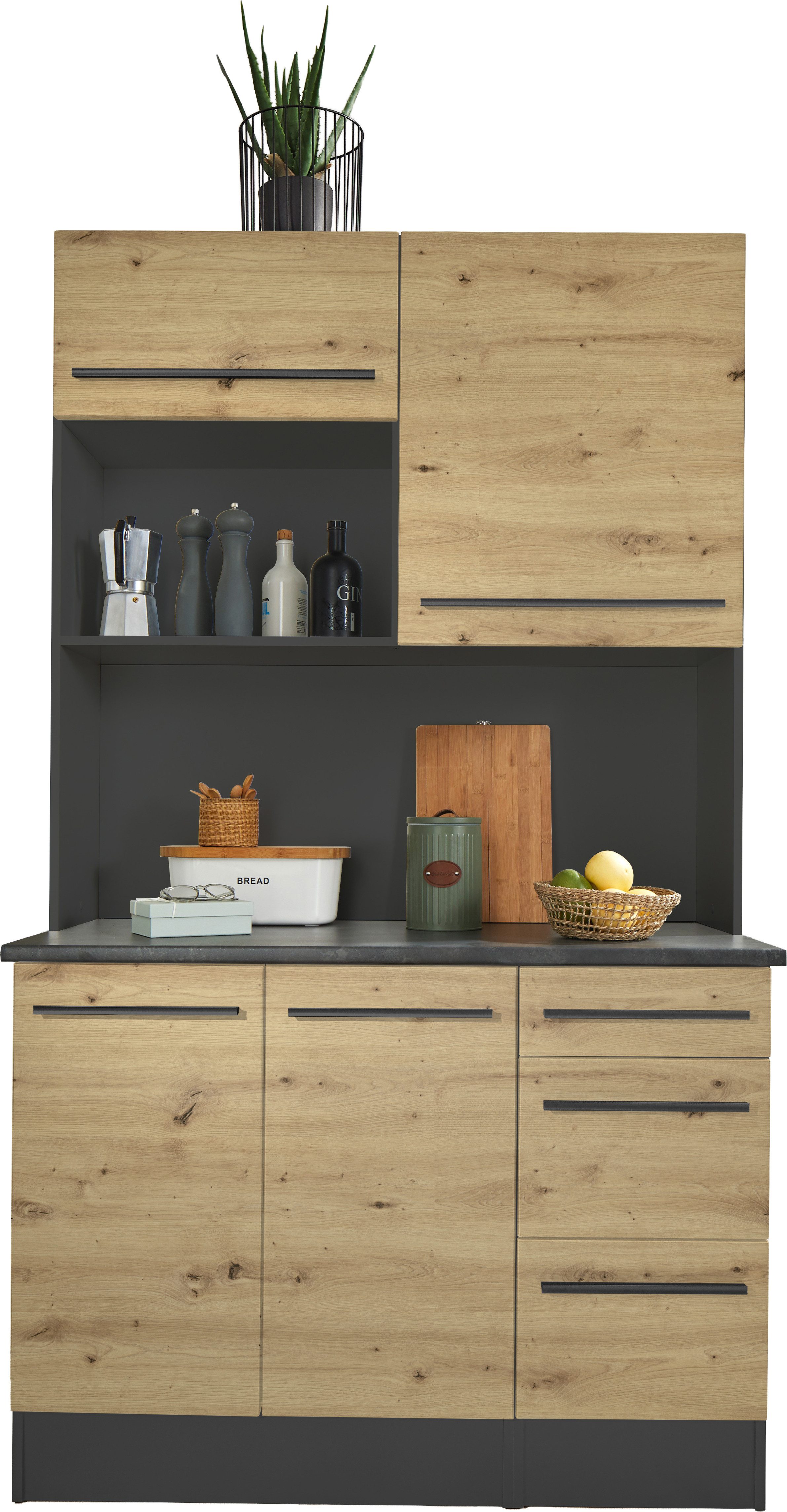 BASIC by Balculina Buffet Jazz (1-St) Breite 120cm, Türen, Schubkästen, offenes Fach