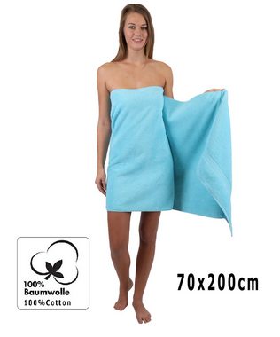 Betz Saunatuch Strandtuch Saunatuch XXL Badetuch Premium Größe 70 x 200 cm, 100% Baumwolle (1 Stück, 1-St), 100% Baumwolle