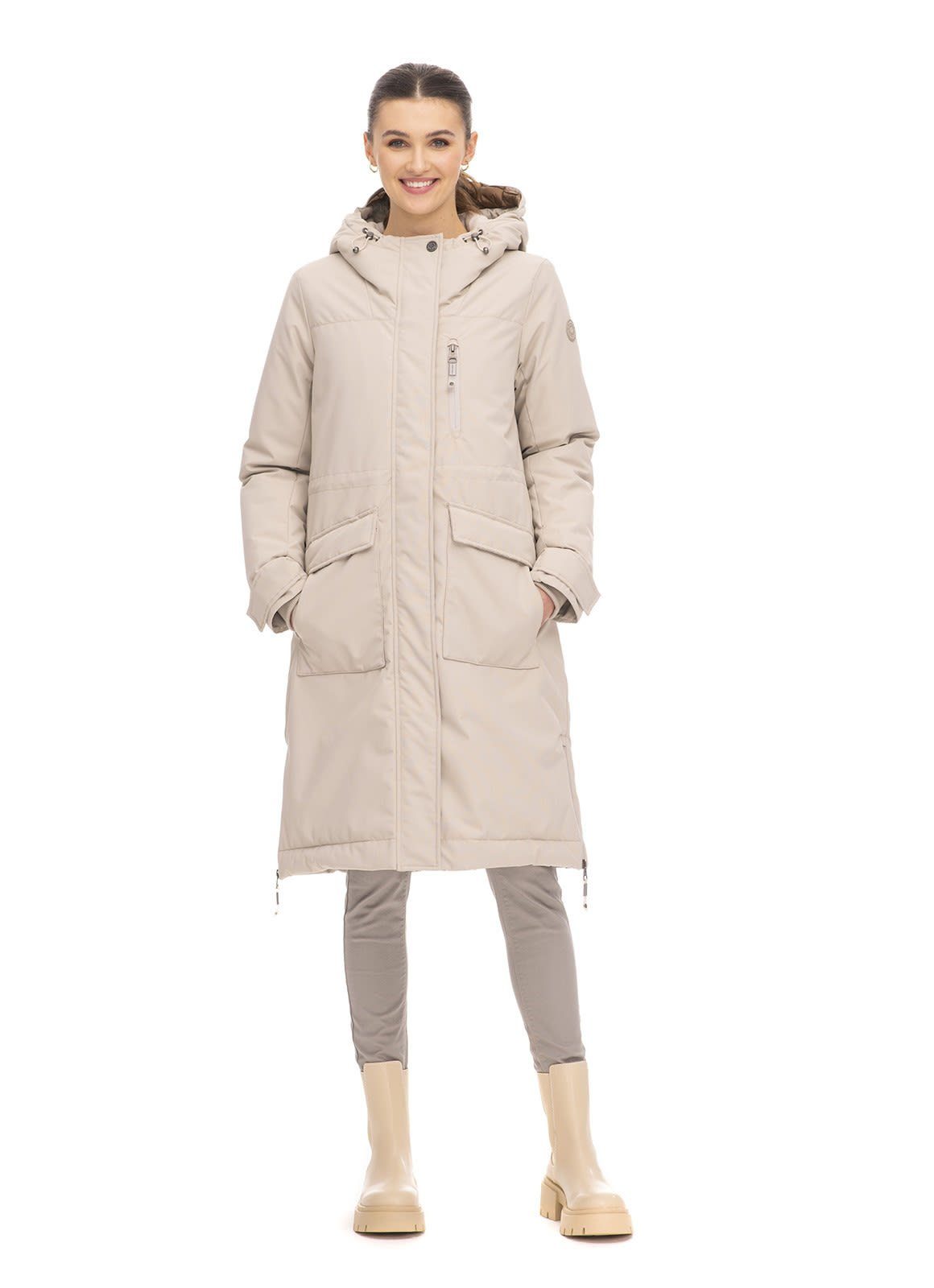 Damen Parka Bone Ragwear Refutura Ragwear Parka W