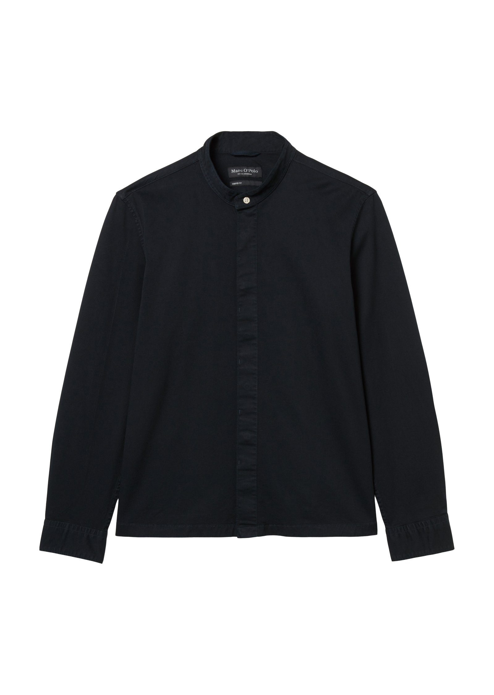 Herren Hemden Marc O'Polo Kurzarmhemd in leichter Stretch-Twill-Qualität
