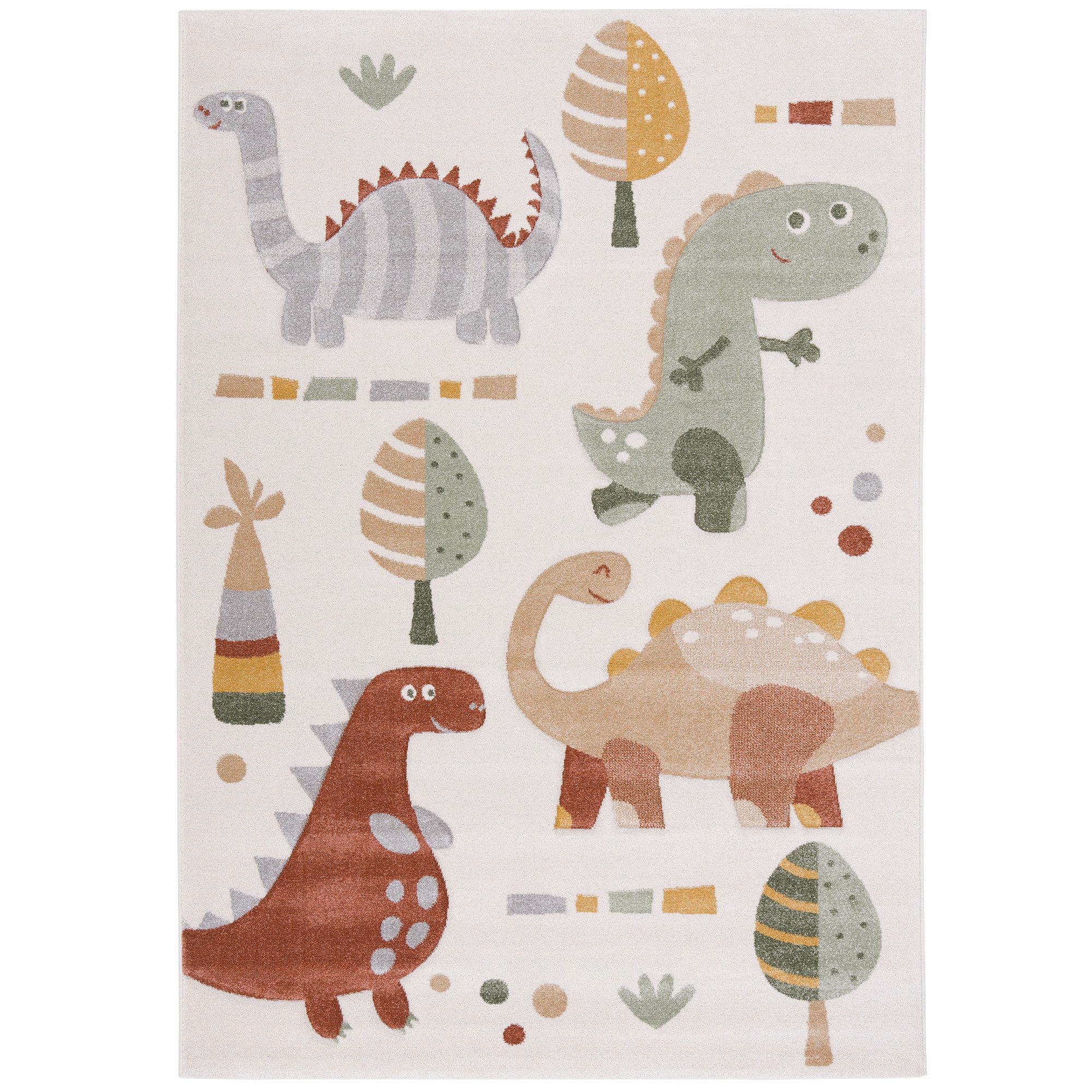 Pergamon Kinderteppich Kinder Teppich Maui Kids Dinos, Rechteckig, Höhe: 13 günstig online kaufen