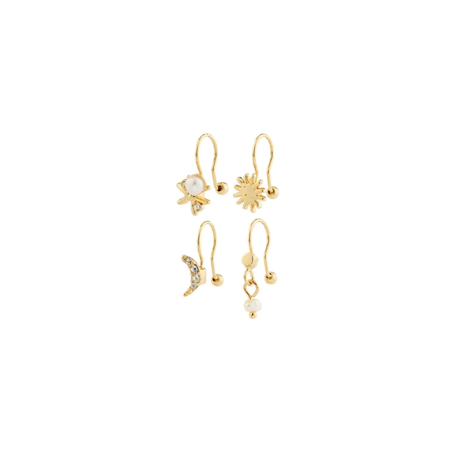 Pilgrim Paar Ohrclips EVON ear cuff 4-in-1 set