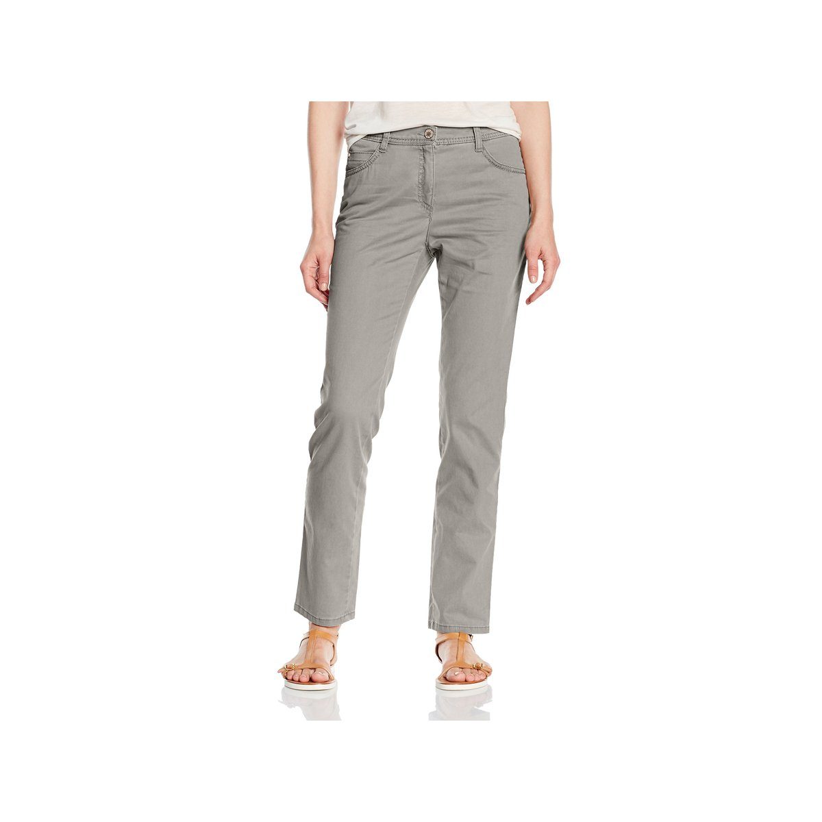 silber Brax (1-tlg) 5-Pocket-Jeans