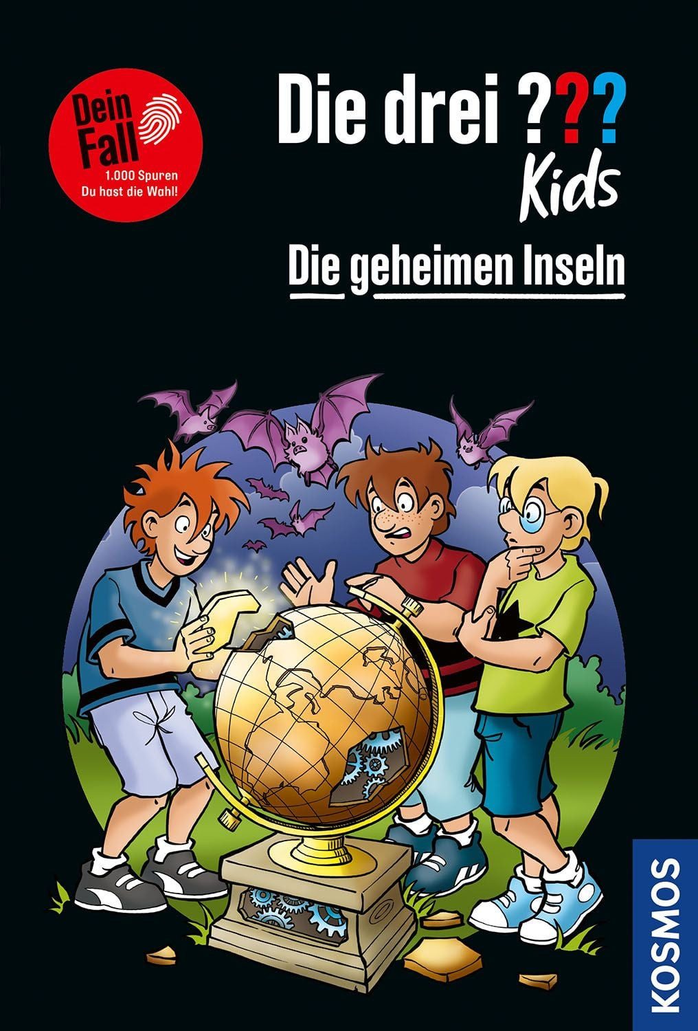 Die drei ??? Kids Dein Fall, Die geheimen Inseln / Boris Pfeiffer