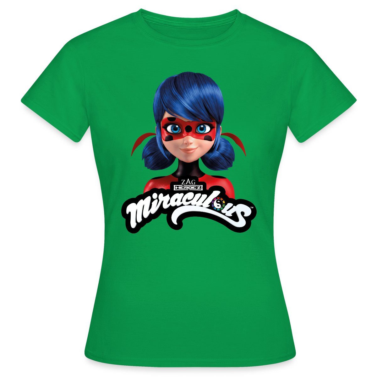 Spreadshirt T-Shirt Miraculous Ladybug Mit Logo günstig online kaufen