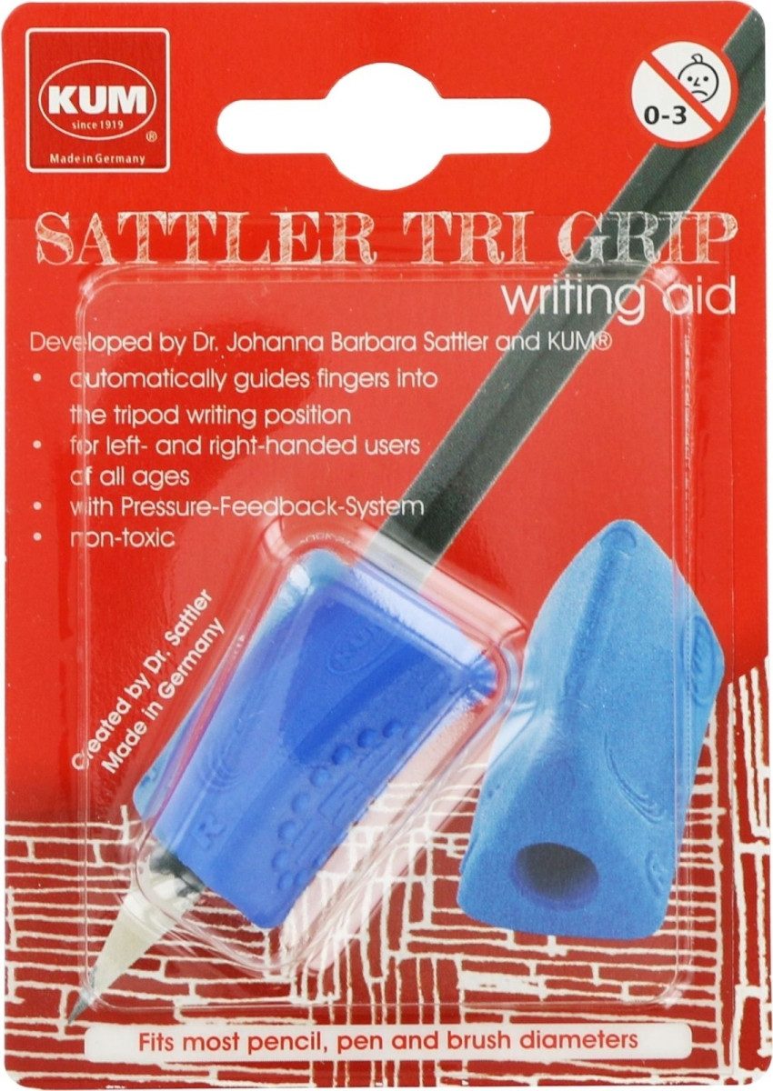 KUM Vokabelheft Schreibhilfe Sattler Grip farbig sortiert Blister