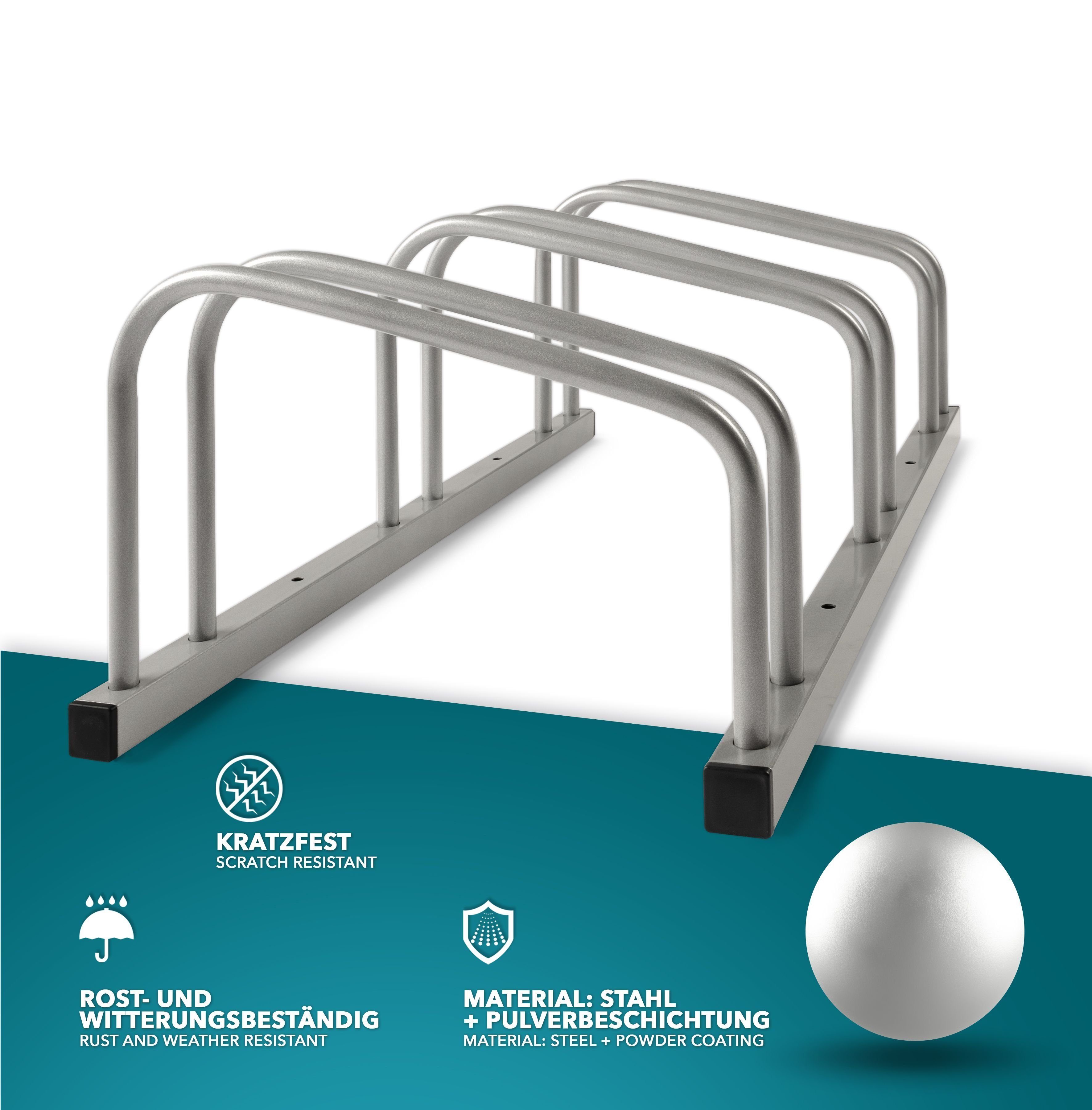 Karat Fahrradständer Linus, Boden- oder Wandbefestigung