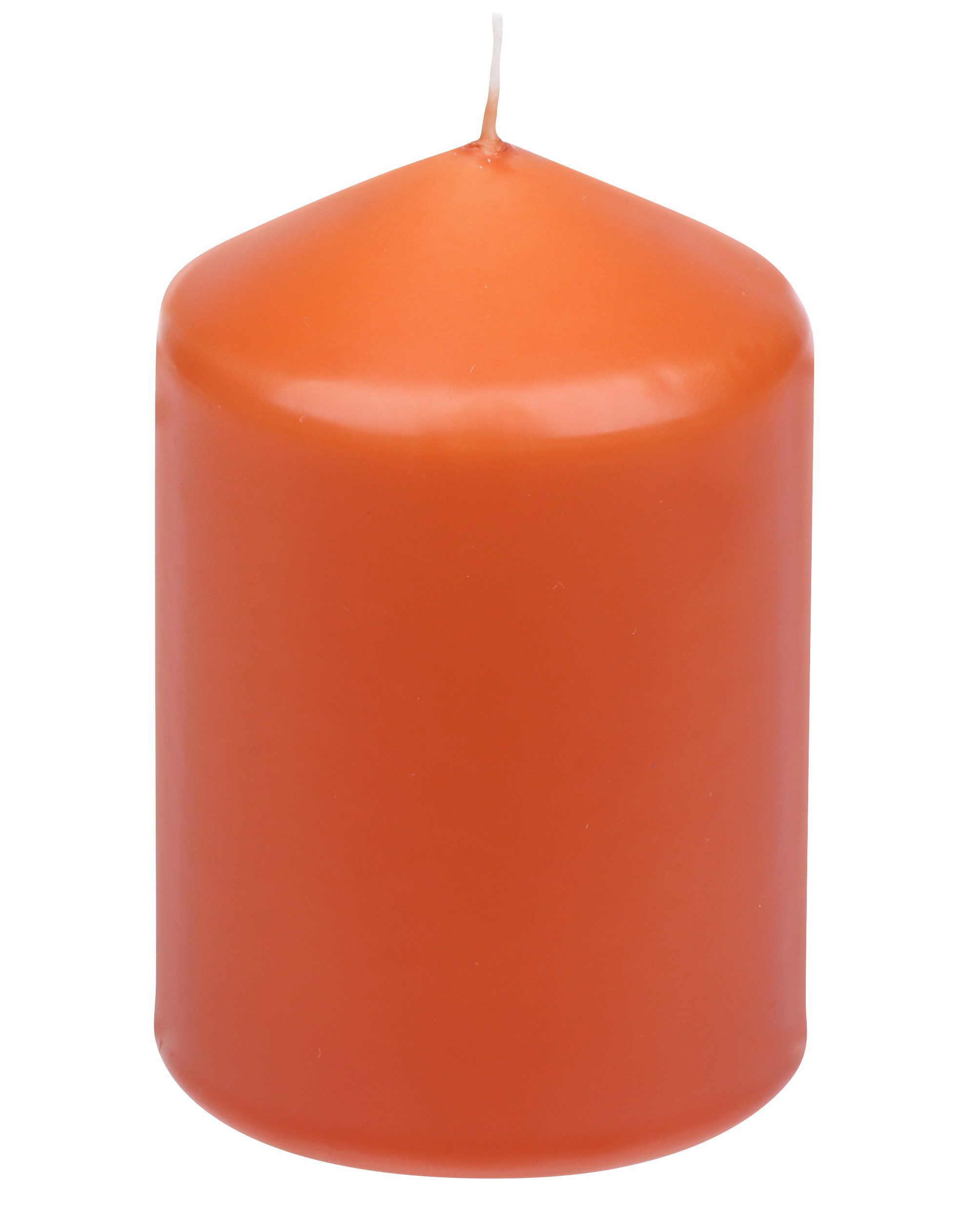 Steinhart Свечи Stumpenkerze Столб свечи Dunkelorange 100/67 mm, 10 Stück