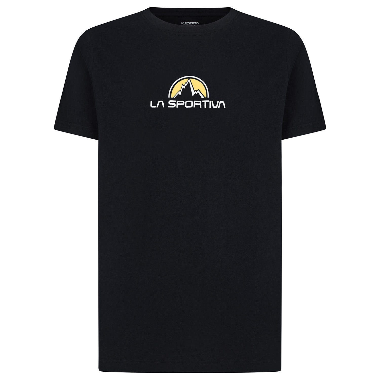 La Sportiva T-Shirt La Sportiva M Brand Tee Herren Kurzarm-Shirt Black