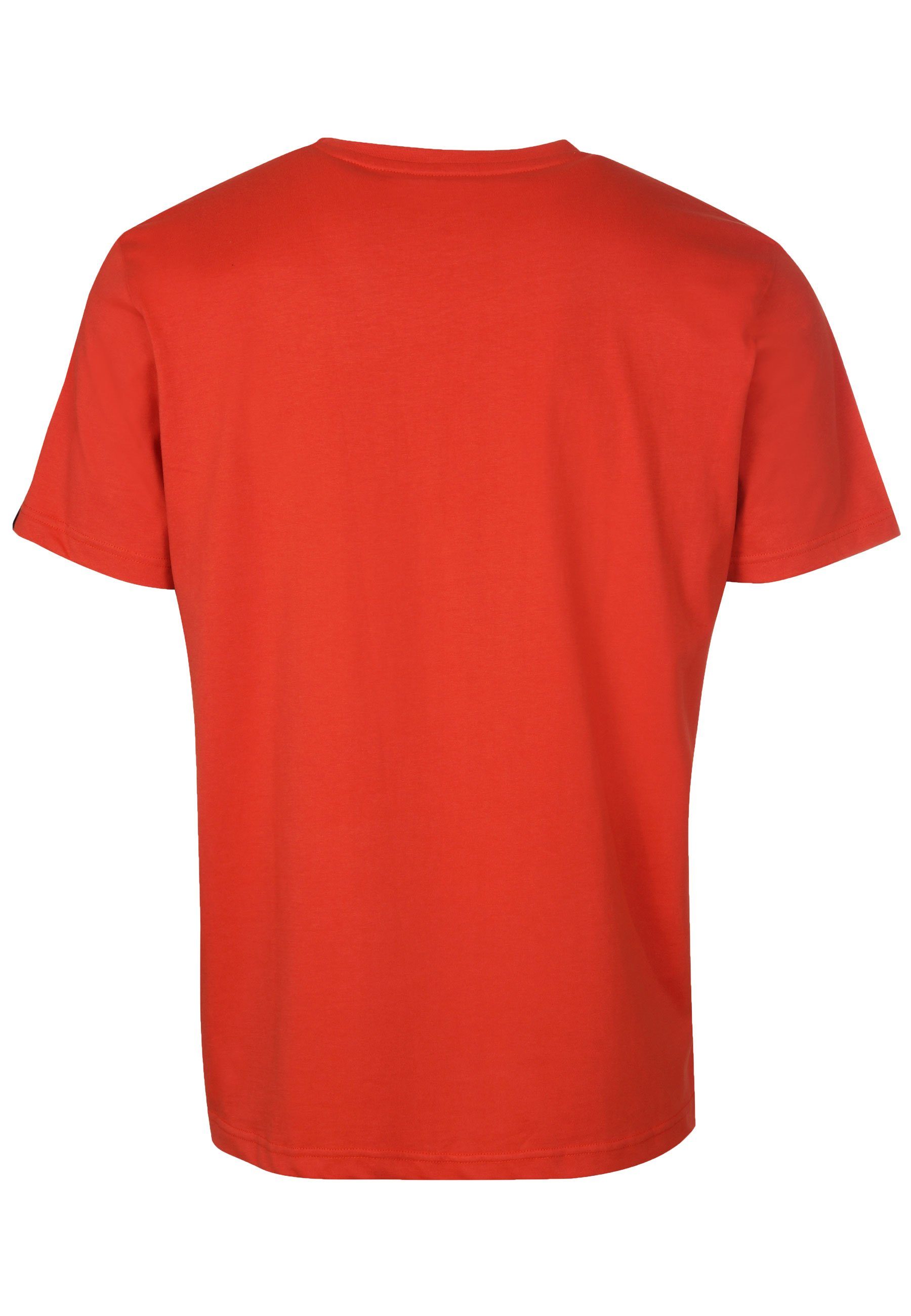 Retro mandarin Bulli Gassenhauer T-Shirt Elkline VW Brust Print