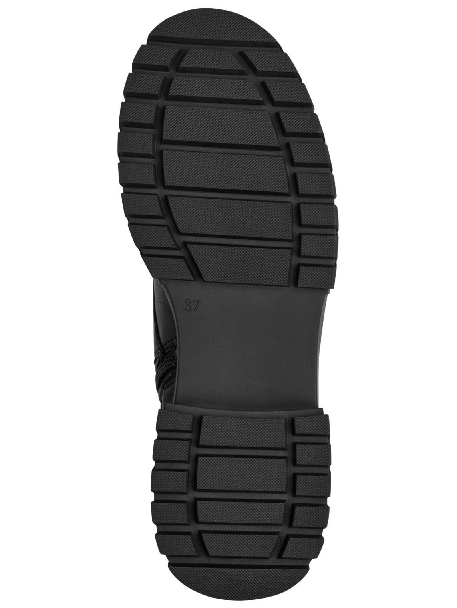 s.Oliver Stiefelette Lederimitat/Textil . Schnürstiefelette