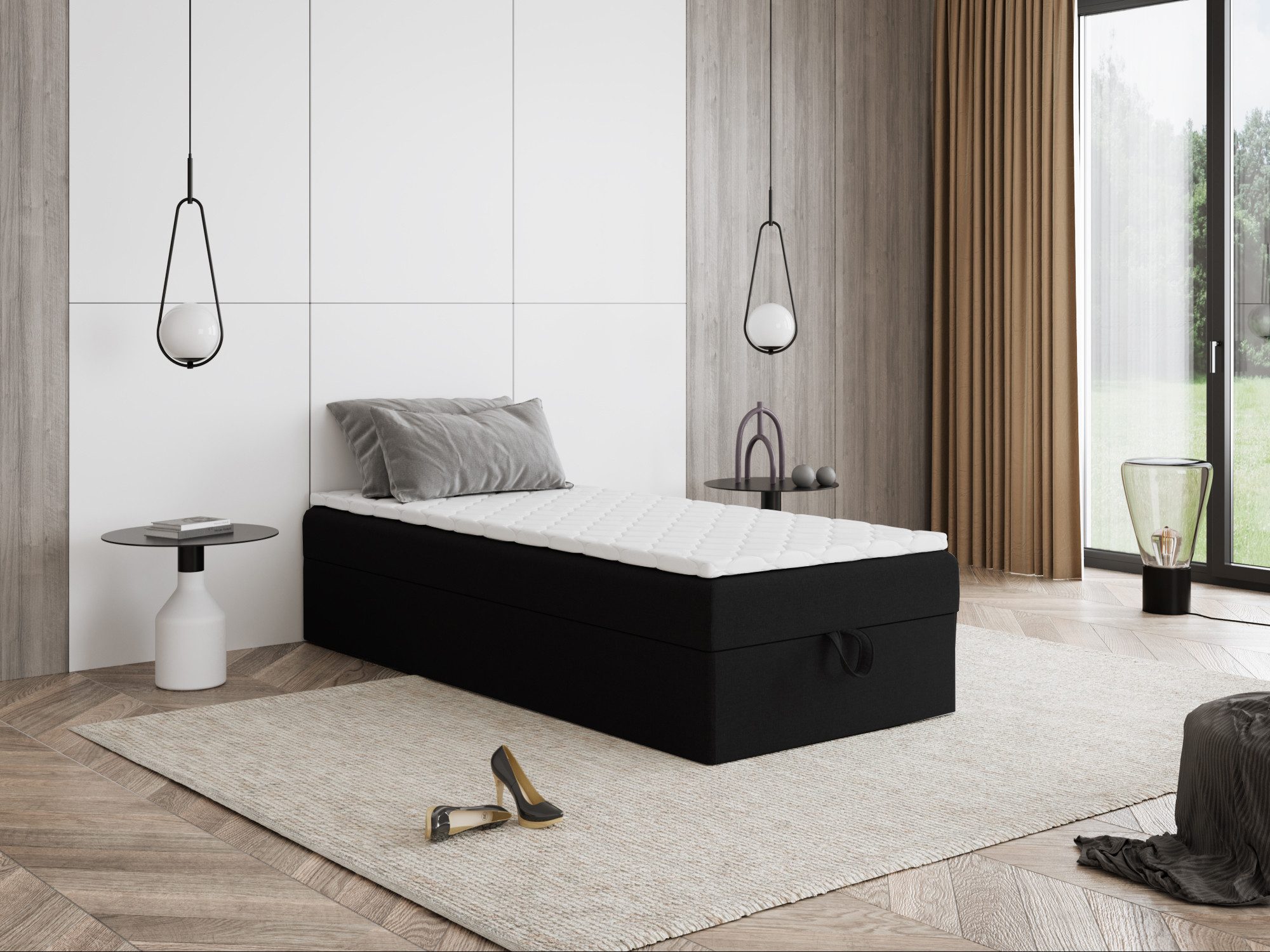 Godre Boxspringbett mit Bettkasten MIRA Mini günstig online kaufen