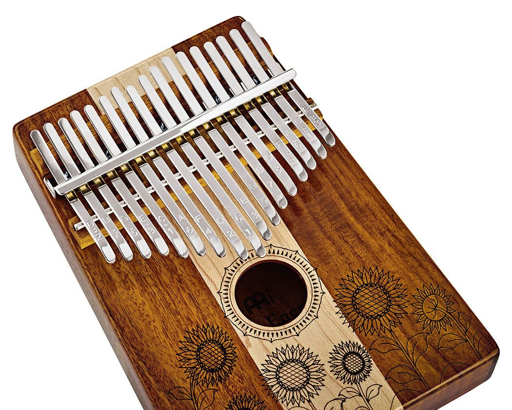 Meinl Sonic Energy Kalimba KL1706H Sound Hole Kalimba mit C-Dur-Tonleiter 17 Töne,Auch für Anfänger und Nicht-Musiker geeignet, Resonanzloch und 17 Tönen