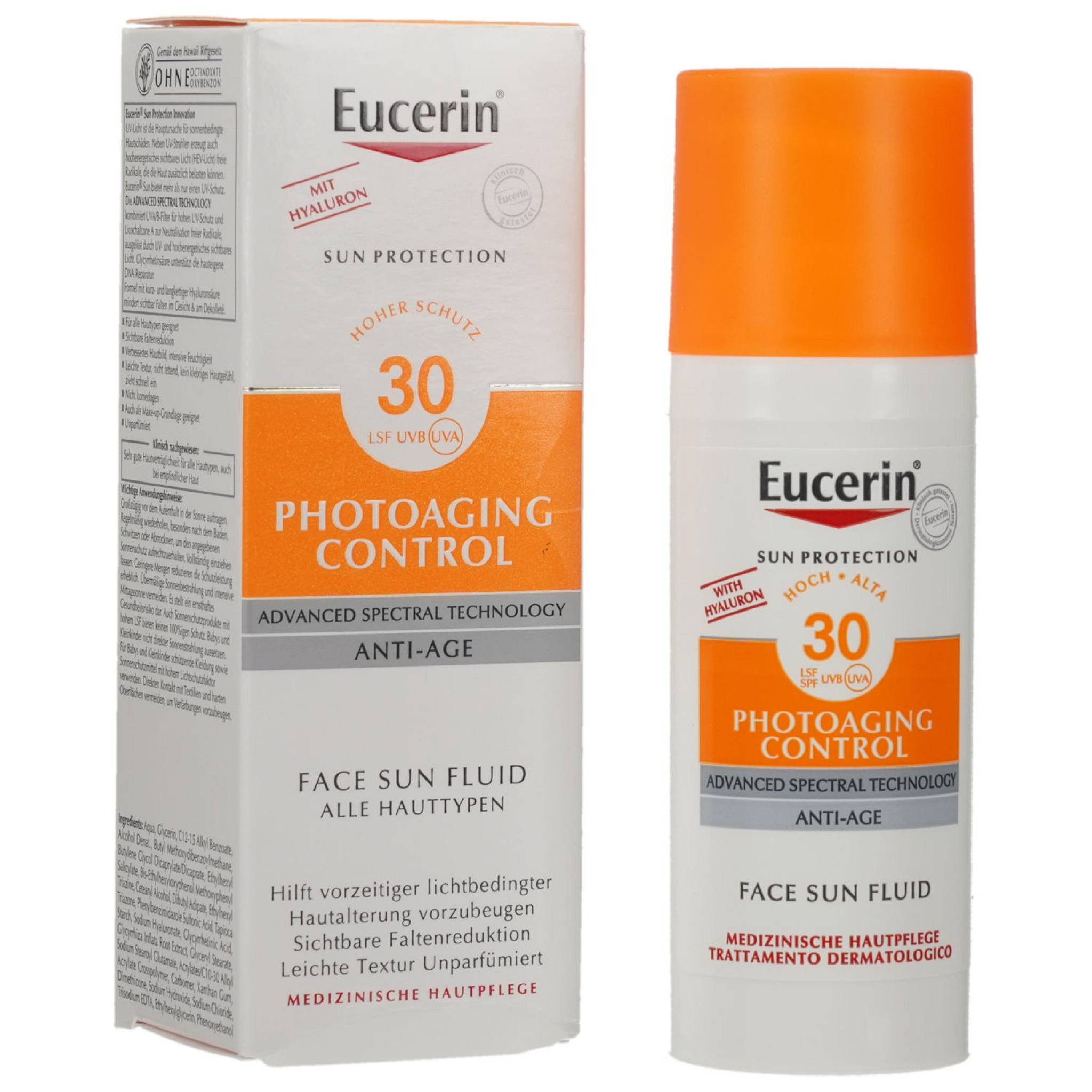 Eucerin Sonnenschutzfluid EUCERIN Sun Fluid PhotoAging Control LSF 30