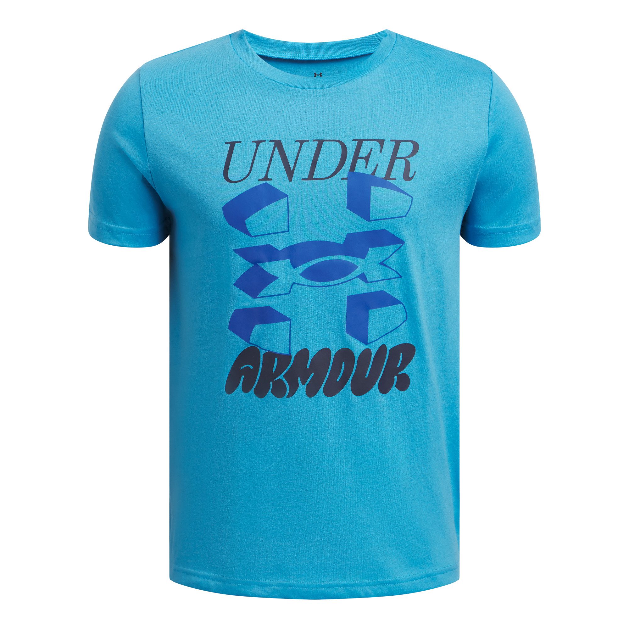 T-Shirt Under Armour Jungen T-Shirt UA B SPLIT BIG LOGO SS 1390003
