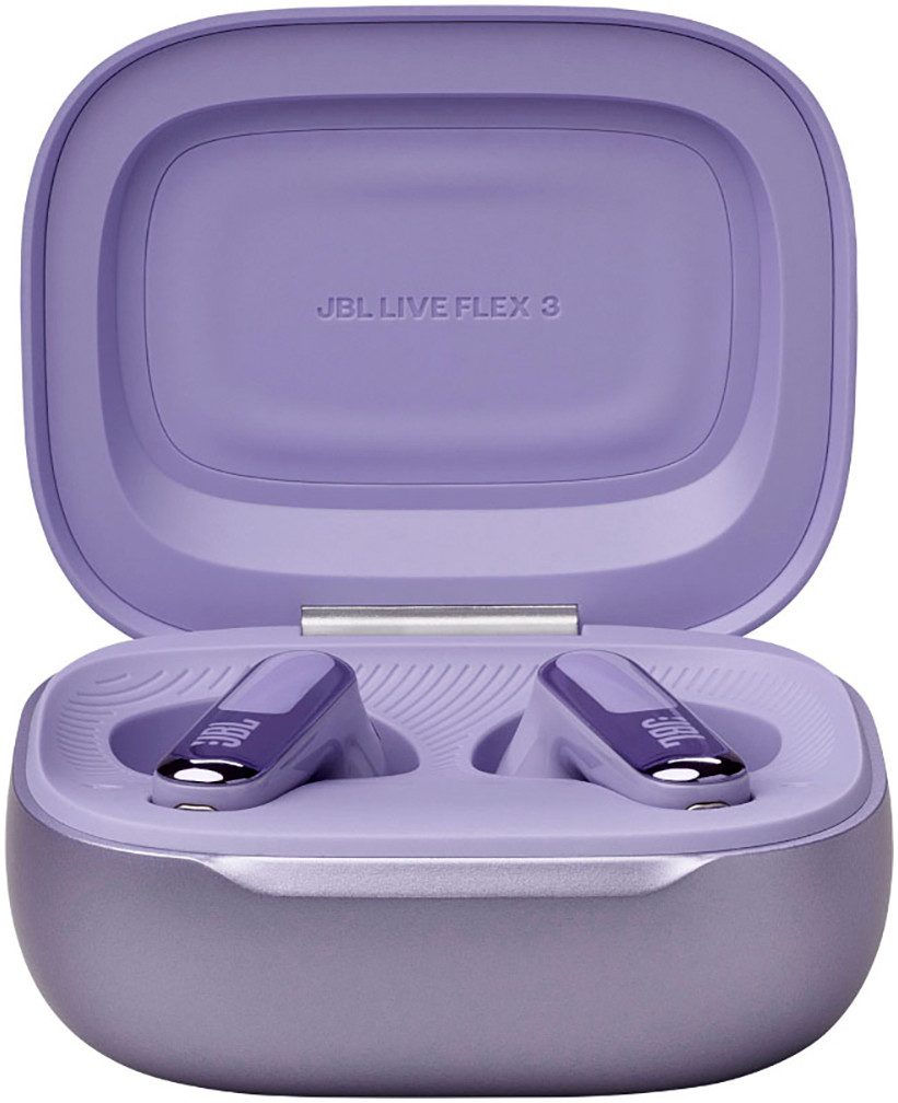 JBL LIVE FLEX 3 wireless In-Ear-Kopfhörer (Adaptive Noise-Cancelling, Hi-Res, Multi-Point-Verbindung, A2DP Bluetooth, True Adaptive Noise Cancelling, IP54, Personi-Fi 3.0)