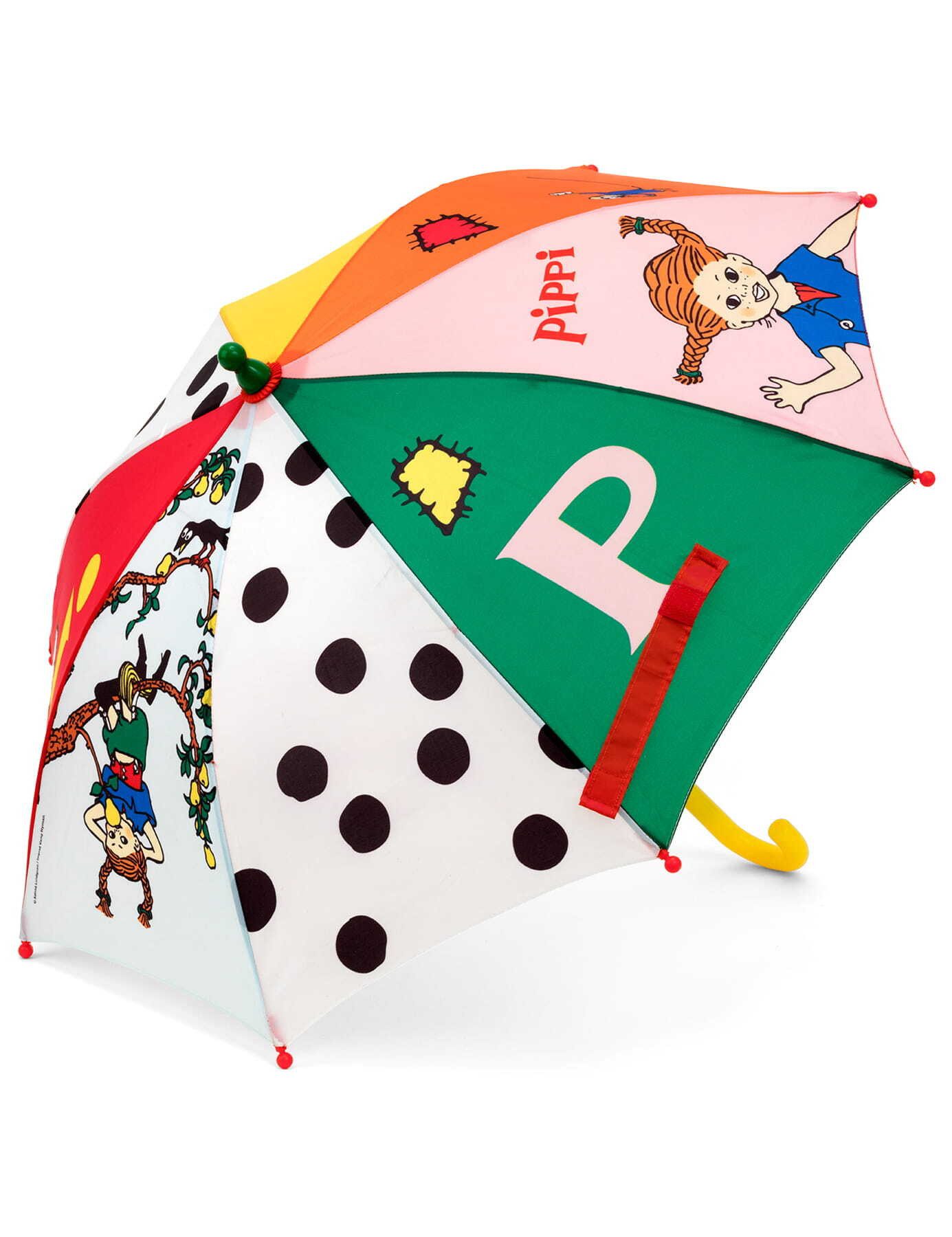 Pippi Langstrumpf Stockregenschirm Regenschirm Pippi Langstrumpf
