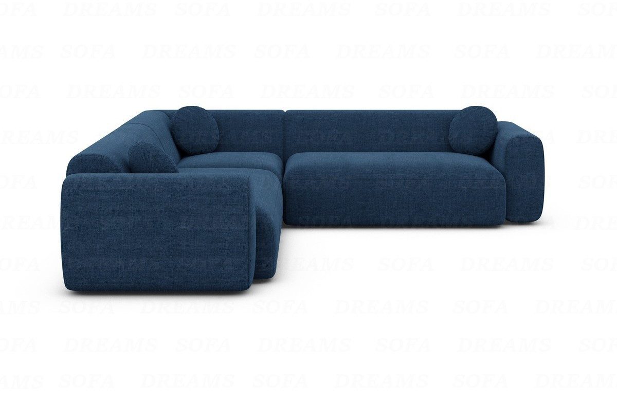Sofa Dreams Ecksofa Stoff Sofa Eckcouch Polster Ecksofa Cortegada L Form Stoff, Lounge-Sofa