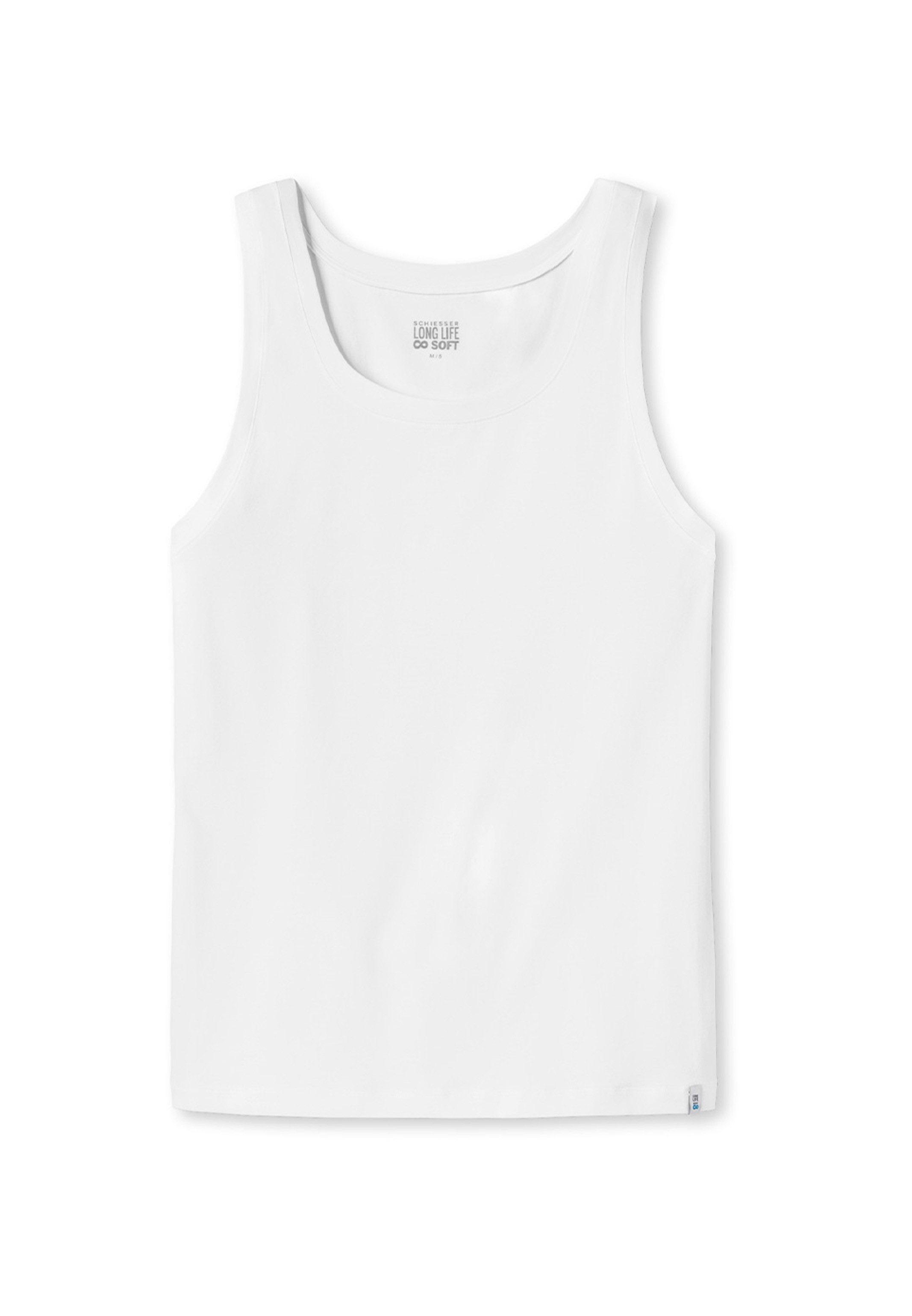 Schiesser Unterhemd Long Lift Soft (1-St) Unterhemd / Tanktop - Baumwolle - günstig online kaufen