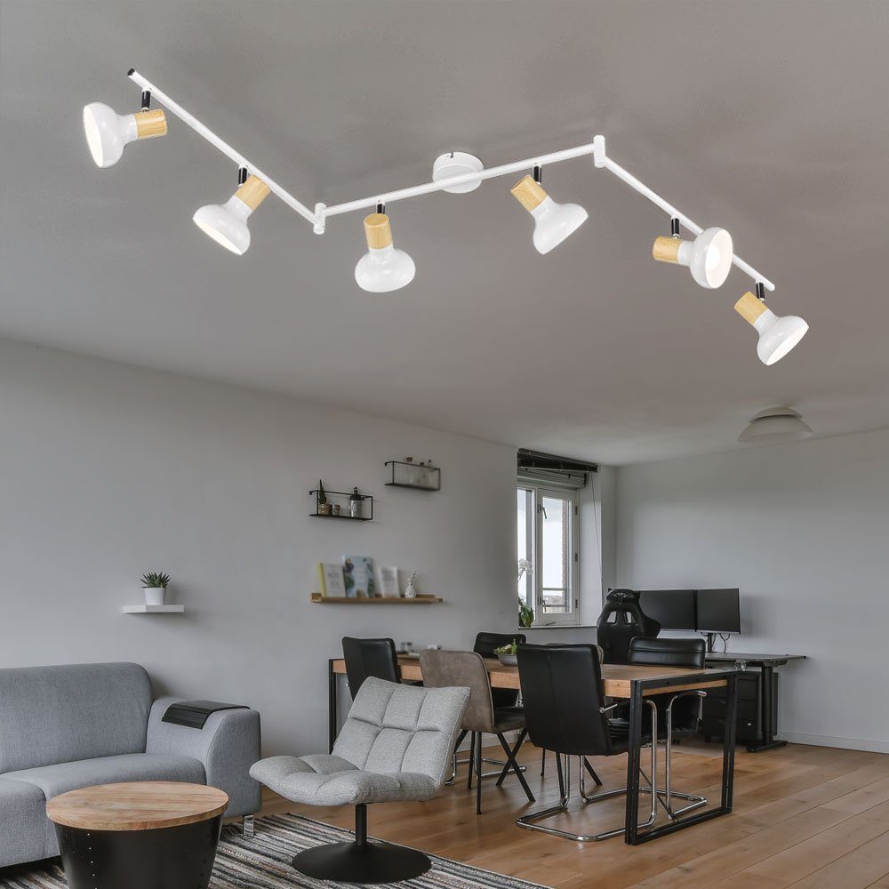 WOFI LED Deckenspot, Leuchtmittel nicht inklusive, Deckenleuchte Deckenstra günstig online kaufen