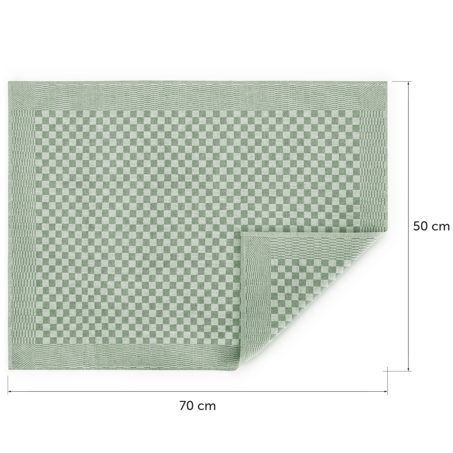 Blumtal Geschirrtuch Premium Geschirrhandtücher in 50 x 70 cm, (Set, 5-tlg., 5, 10 oder 20 Geschirrtücher), 100% Baumwolle, Oeko-TEX® Zertifiziert