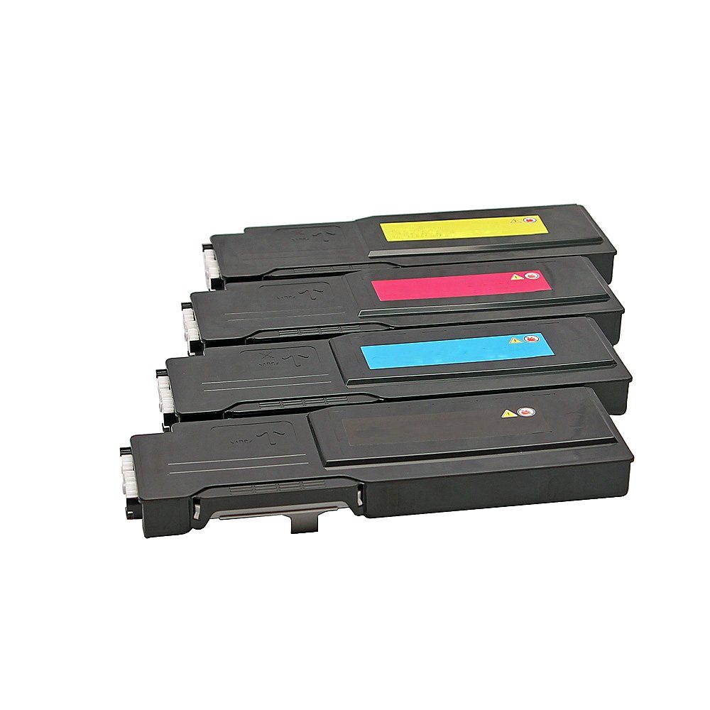 ABC Tonerkartusche, Kompatibles Set 4x Toner für Xerox Phaser 6600 6600dn 6600dnm 6600n