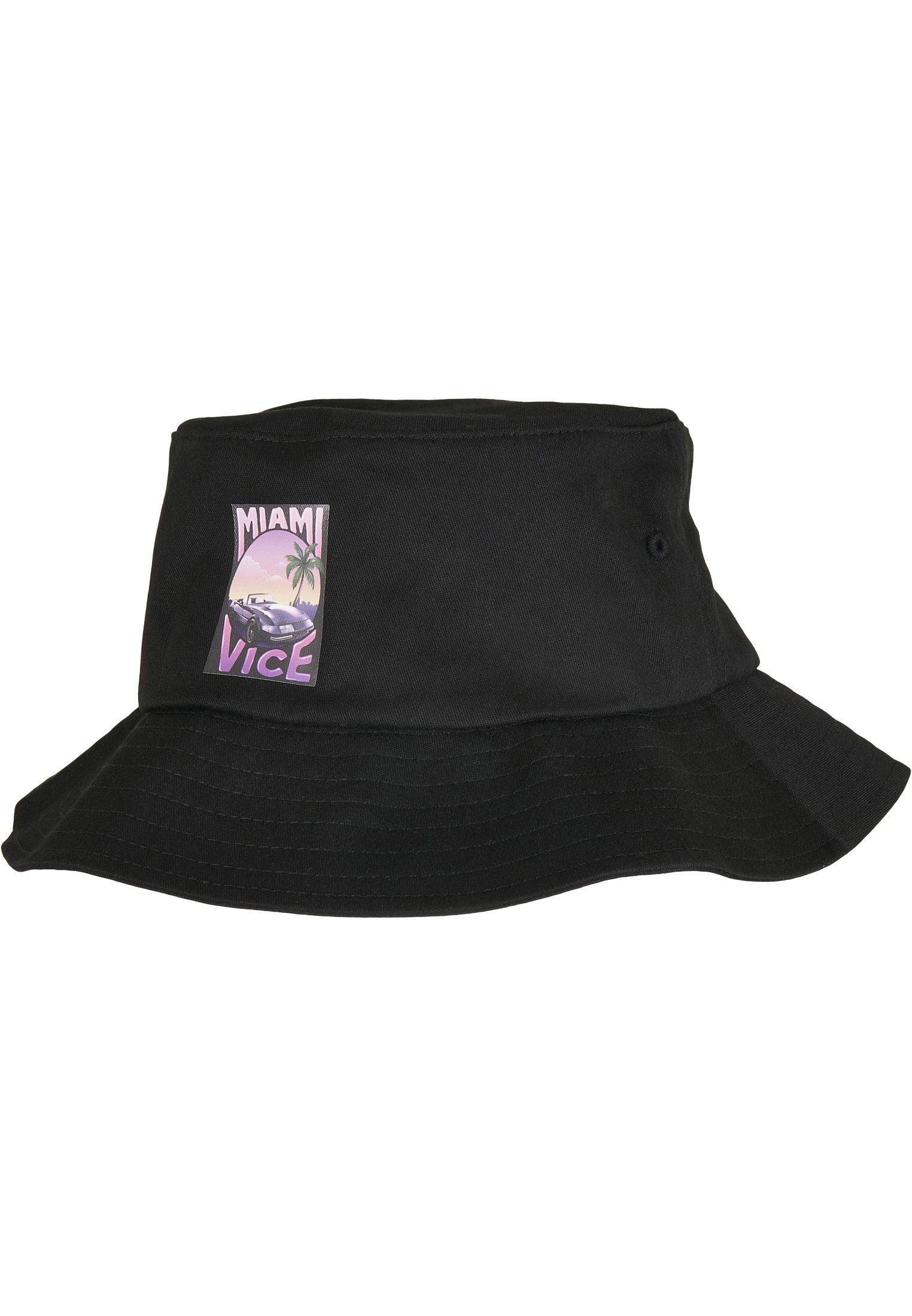Bucket Vice Hat Hat Bucket Cap Flex Merchcode Miami Print