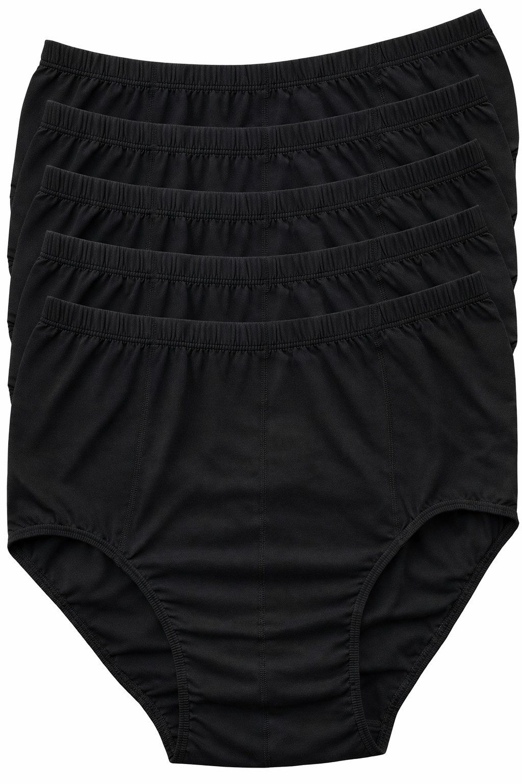 Berrak Slip 6 Stück Herren Slips Unterhosen Schwarz (Spar-Set, 6-St., 6er-P günstig online kaufen
