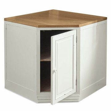 Mirabeau Eckschrank Eckschrank Évreux antikweiß/braun