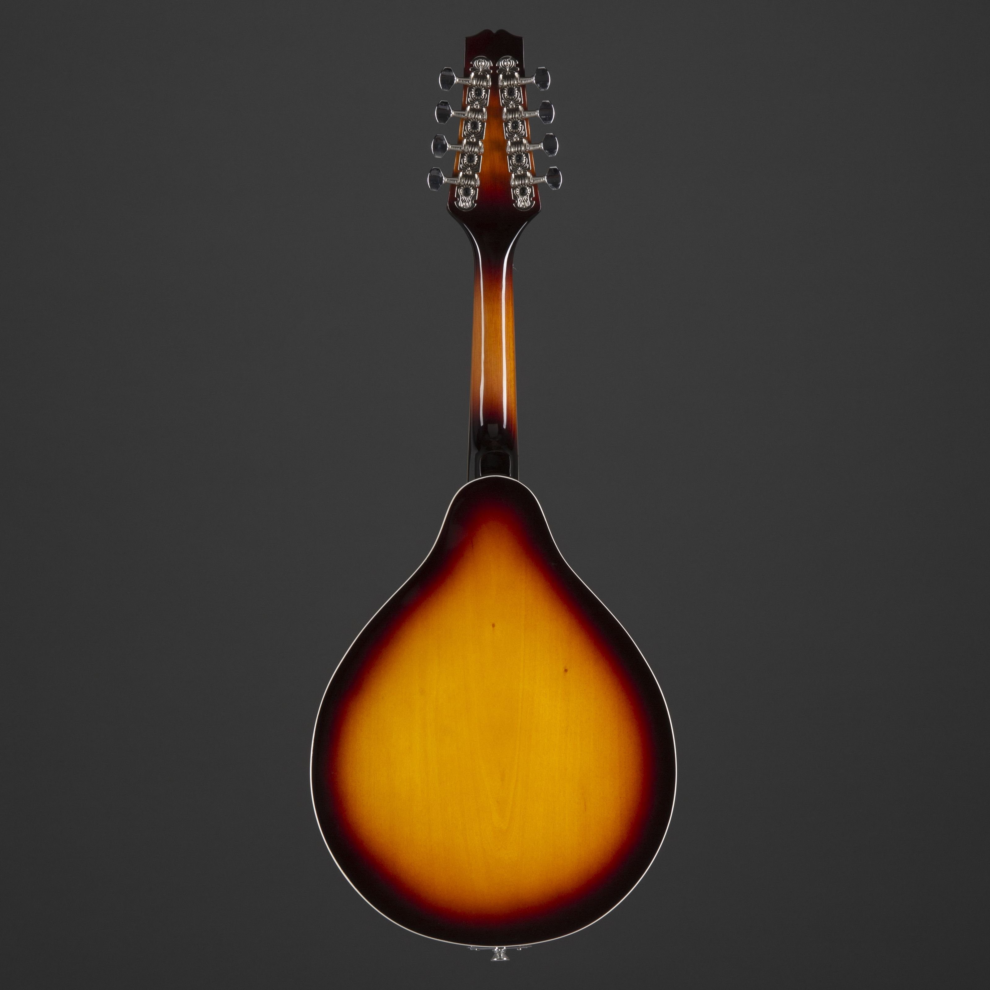 Red Hill Mandoline, A-Style Mandoline Sunburst Hochglanz 355mm Mensur Laminierte Lindendecke Composite Griffbrett 20 Bünde 30mm Sattelbreite Open-Gear Mechaniken Sunburst Lackierung, Diverse Saiteninstrumente, Mandolinen, Mandoline, A-Style Mandoline, Sunburst Hochglanz Mandoline