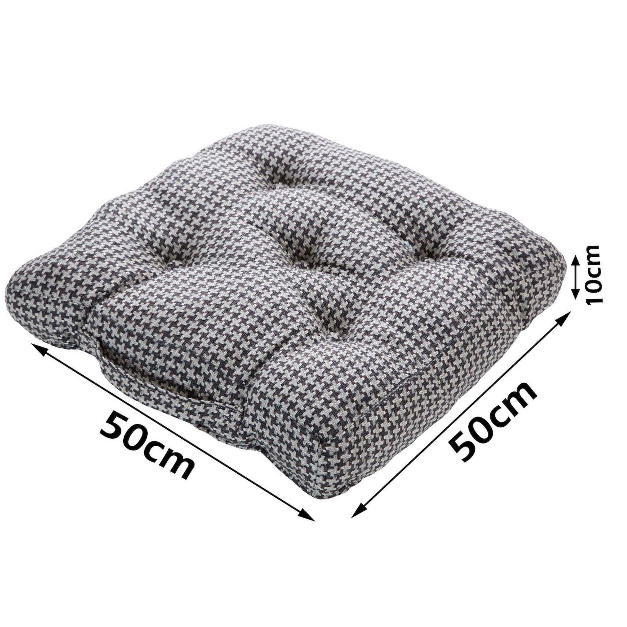 gowoll Stuhlkissen Stuhlkissen Sitzkissen 50x50x10cm Bankkissen Indoor Outd günstig online kaufen