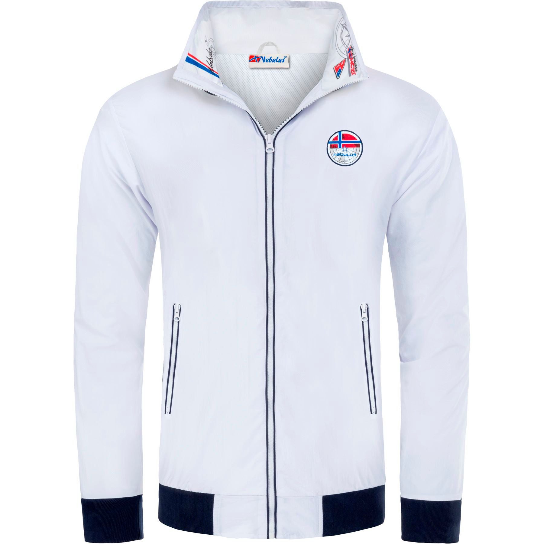 Nebulus Sommerjacke ARYES, P6471 - Herren, weiß, L