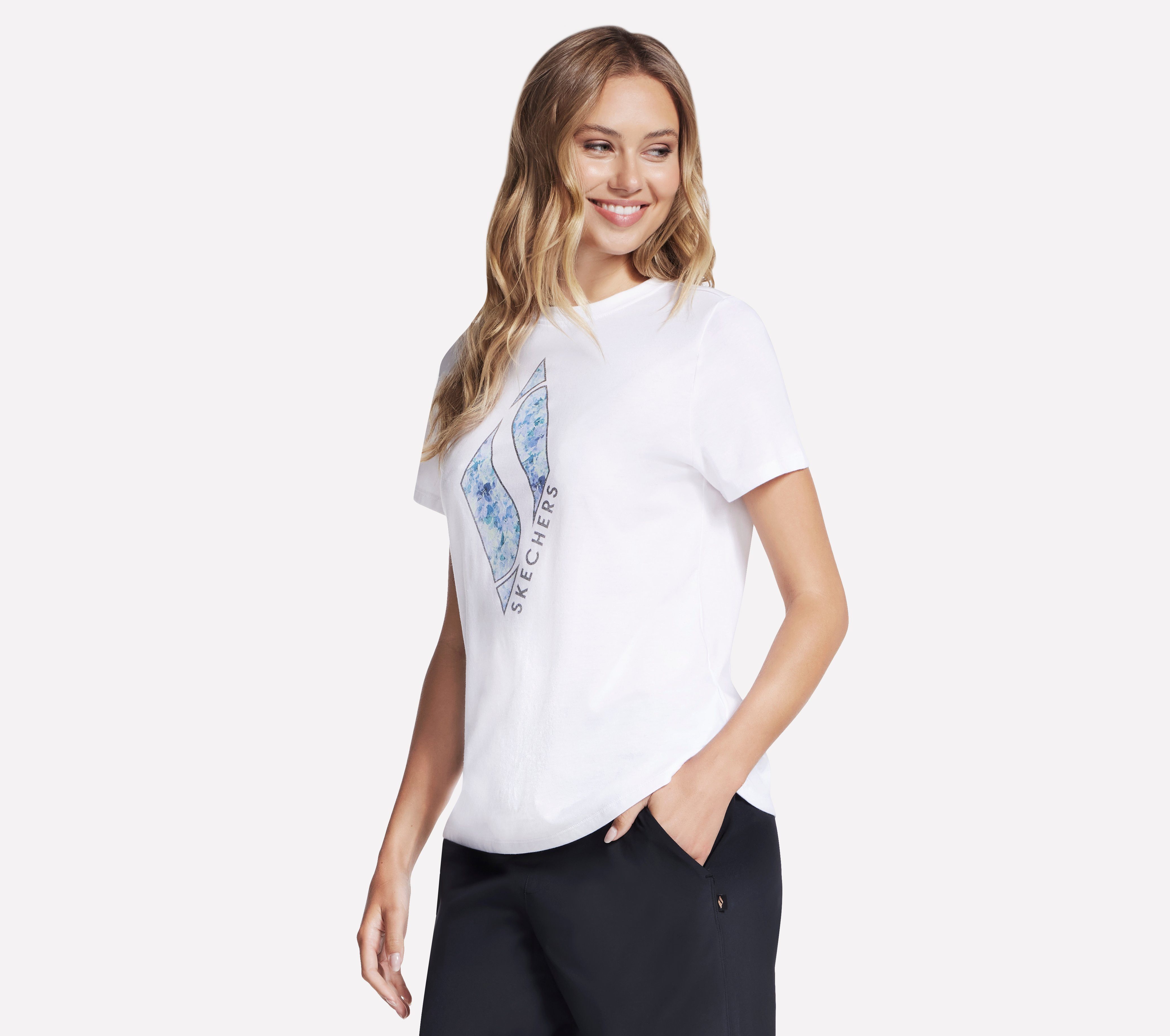 Skechers T-Shirt BRIGHT WHITE günstig online kaufen