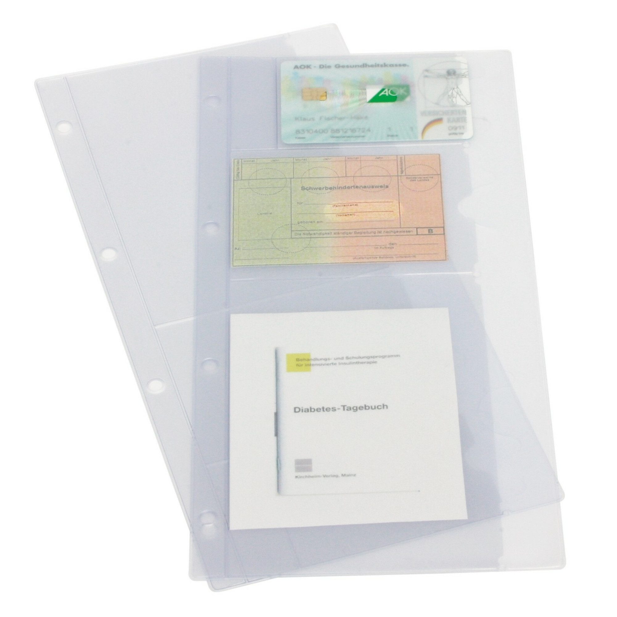 BOI DOKUTECH Schreibgeräteetui Dokumententasche 9109-00008 145X300mm transparent 10 Stück