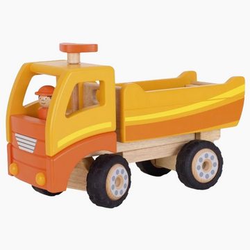 goki Spielzeug-Baumaschine Kipper, goki, (1-tlg), mit Gummibereifung und eine leicht handhabbare Lenkung.