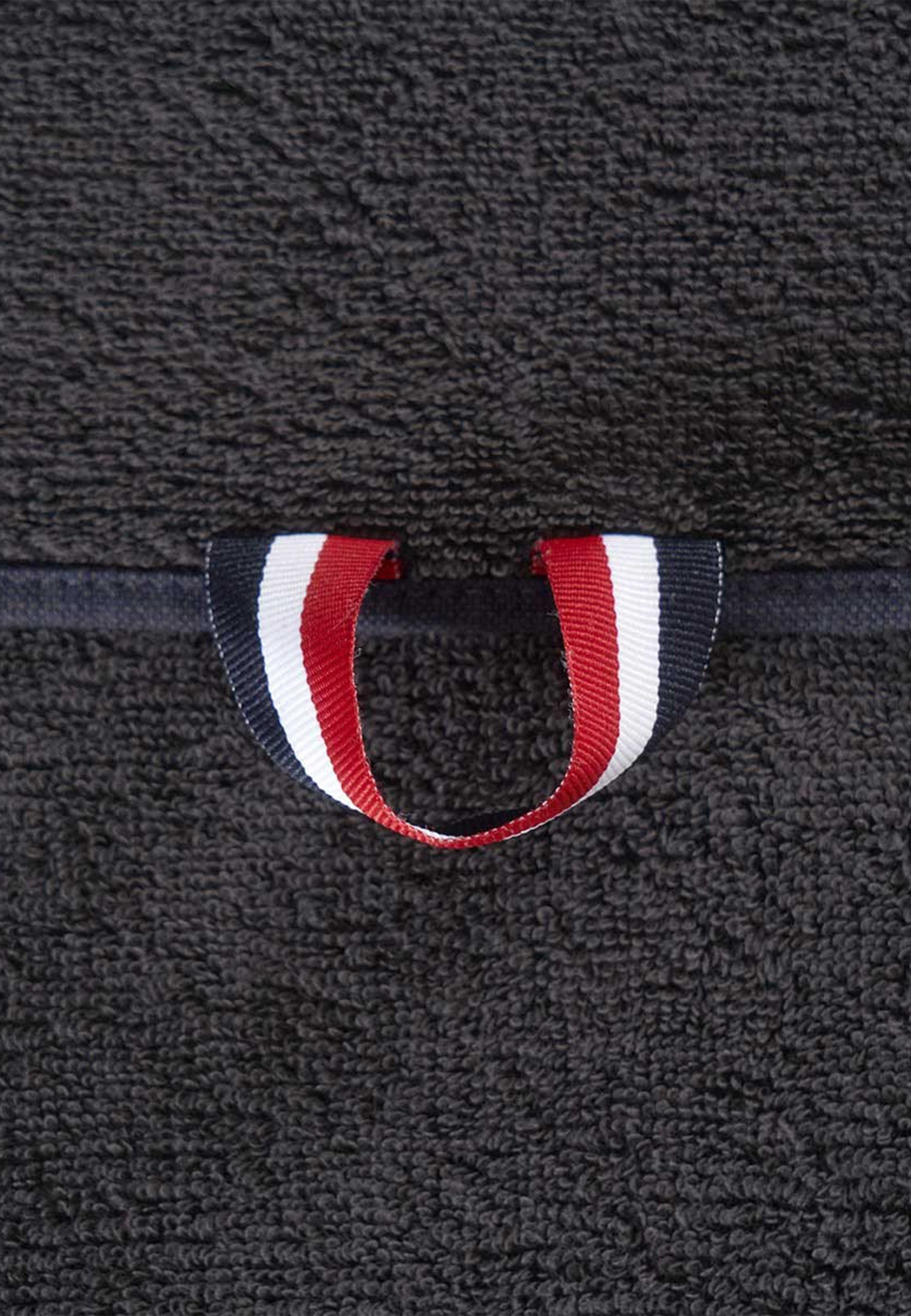 Lacoste Duschtuch LCASUAL, Frottier (1-St), mit Label-Applikationen und Bordüre