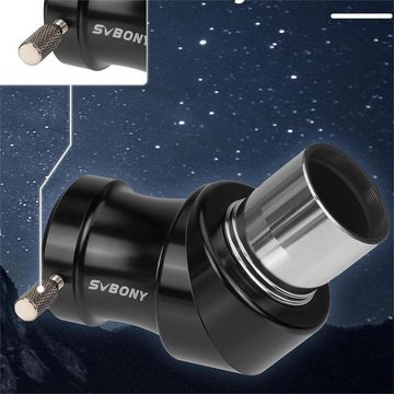 SVBONY SV222 Diagonaladapter, 1,25 Zoll, 45°, für astronomische Beobachtungen Fernrohr