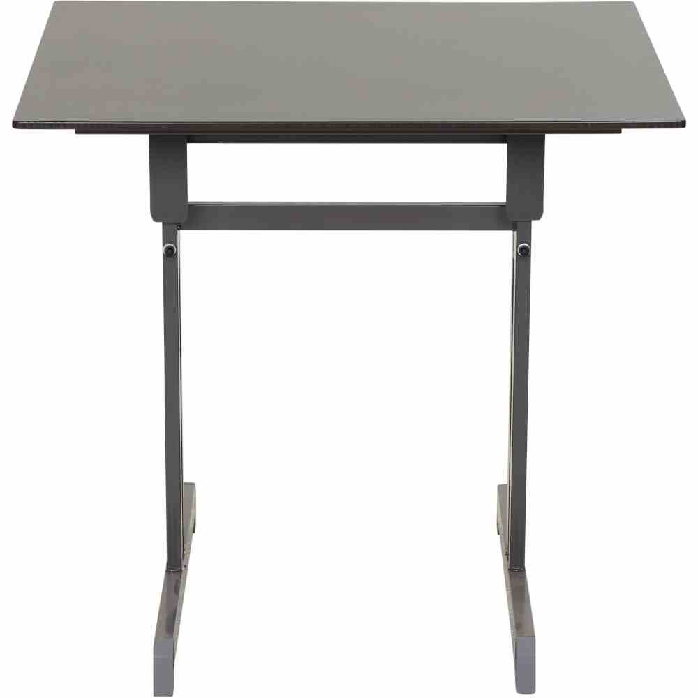 ALCO Gartentisch Gastrotisch 80x80 cm anthrazitanthrazit Stahlgestesll Compac Platte