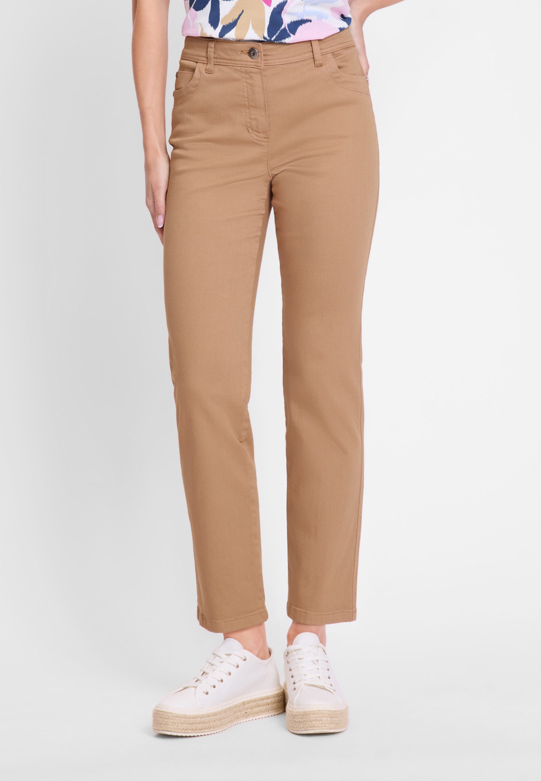 Olsen 5-Pocket-Hose mit geradem Bein