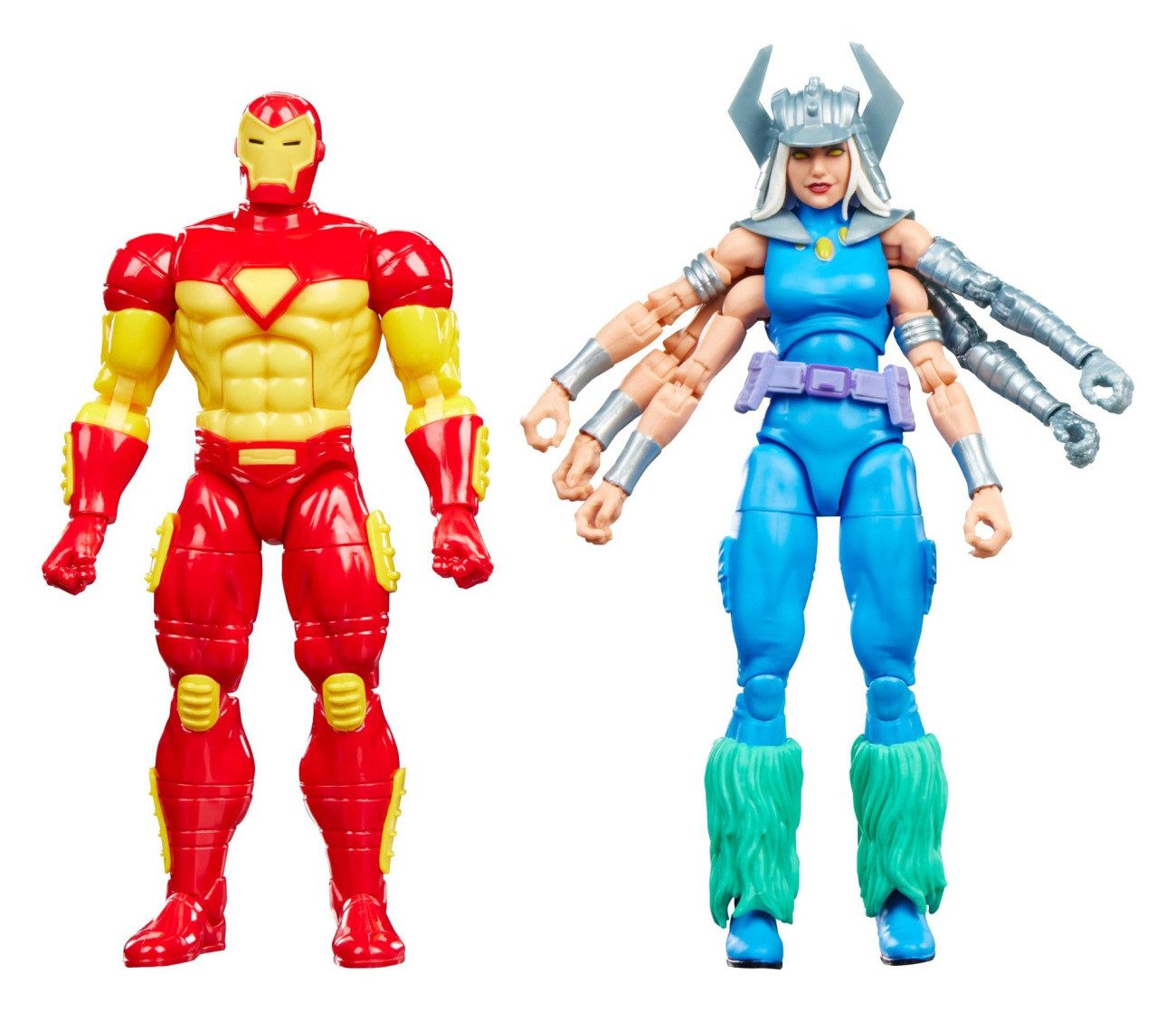 Hasbro Actionfigur Marvel Games Marvel Legends Actionfiguren 2er-Pack Iron Man & Marvel's