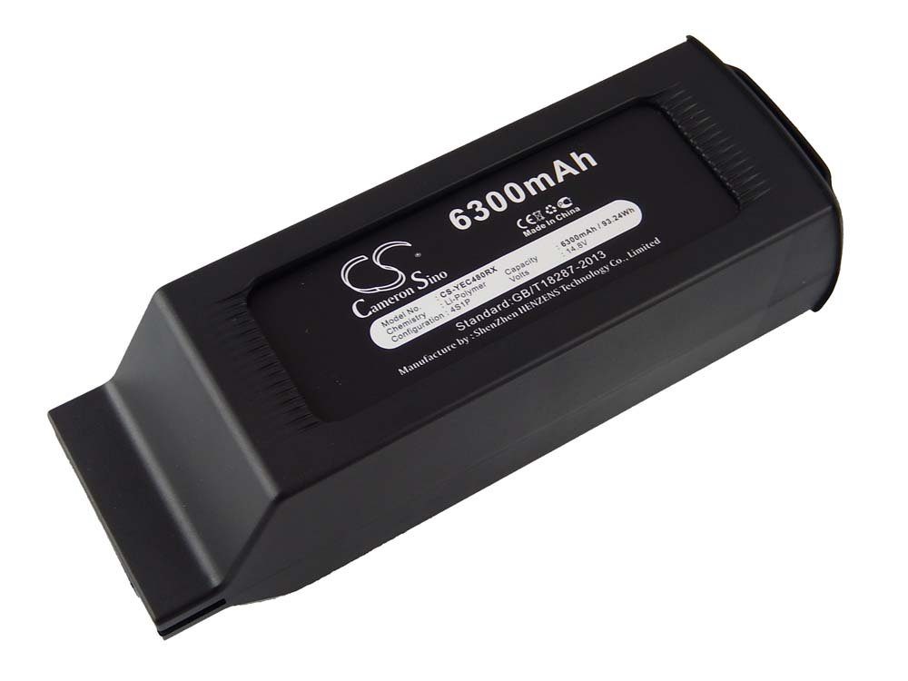Ersatz für Yuneec YUNH105, YUNTYH105 für Modellbau Drohne (6300 mAh, Drohnen-Akku