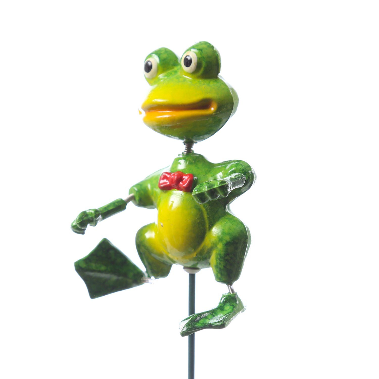 MARELIDA Gartenstecker Wackel Frosch Quaki Terrasse günstig online kaufen