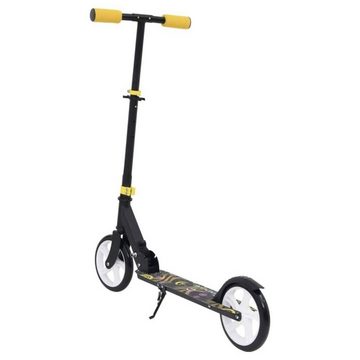 DOTMALL Fahrradpedale 2-Rad-Kinderroller mit verstellbarem Lenker, Gelb