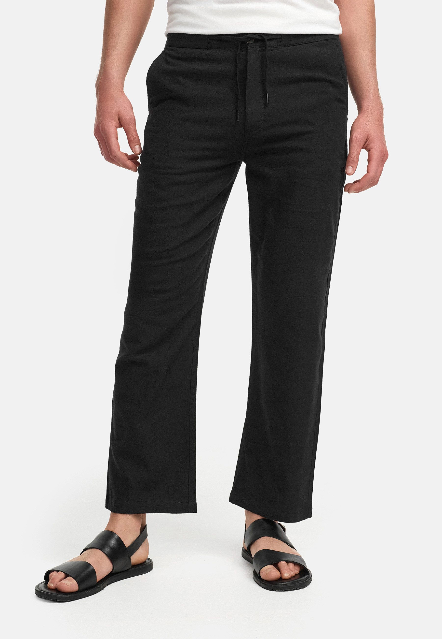 Kronstadt Stoffhose Herren KSAlbert Herrenhose Freizeithose Männer aus Baumwoll-Leinen-Mischung für sommerliche Leichtigkeit