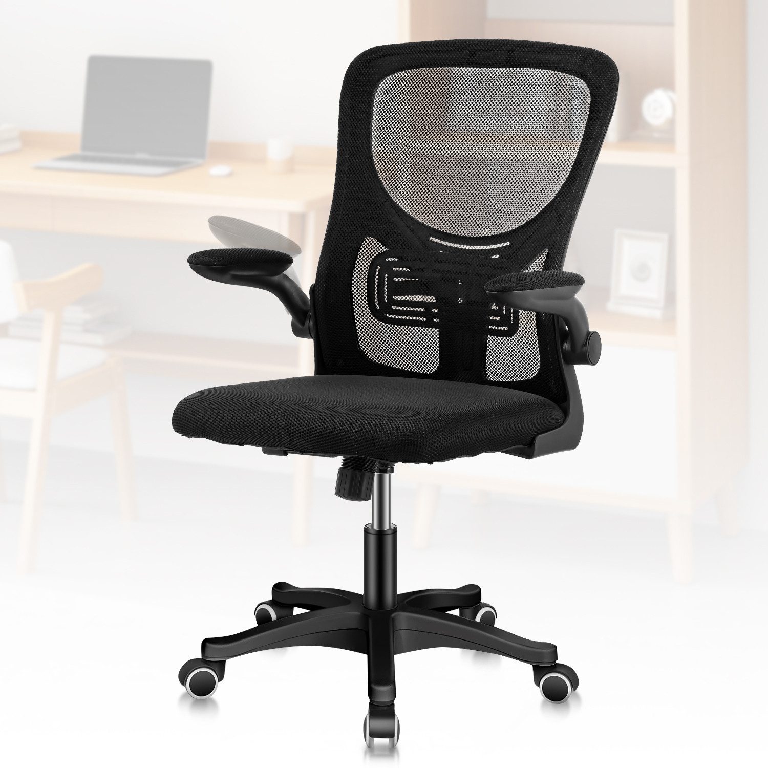 oyajia Bürostuhl Ergonomischer Schreibtischstuhl, Atmungsaktiv Bürostuhl günstig online kaufen