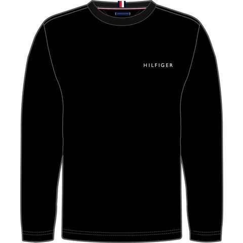 Tommy Hilfiger Rundhalsshirt POP COLOR mit langen Ärmeln und Tommy Hilfiger Schriftzug