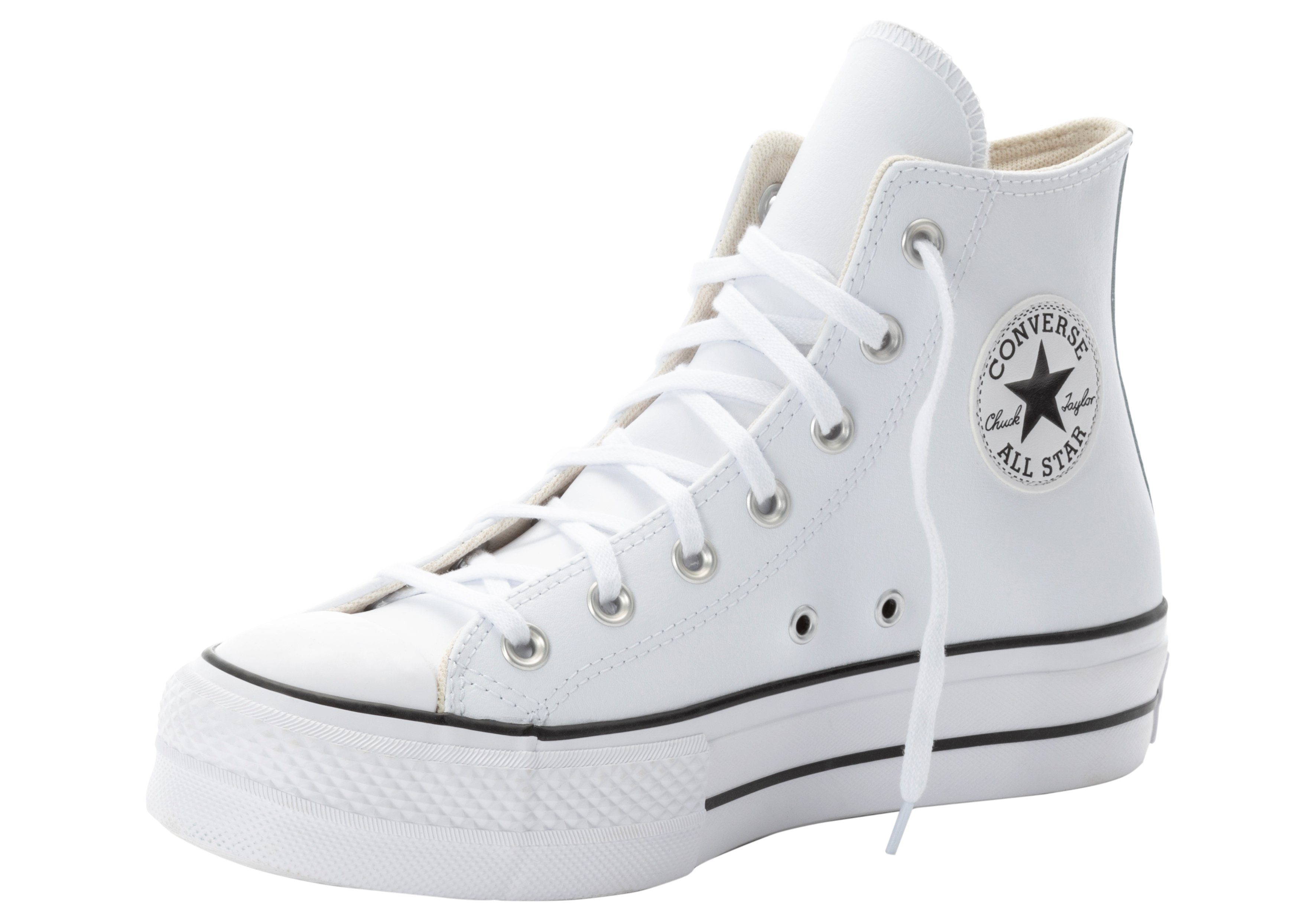 LEATHER ALL PLATFORM Converse TAYLOR Sneaker CHUCK STAR
