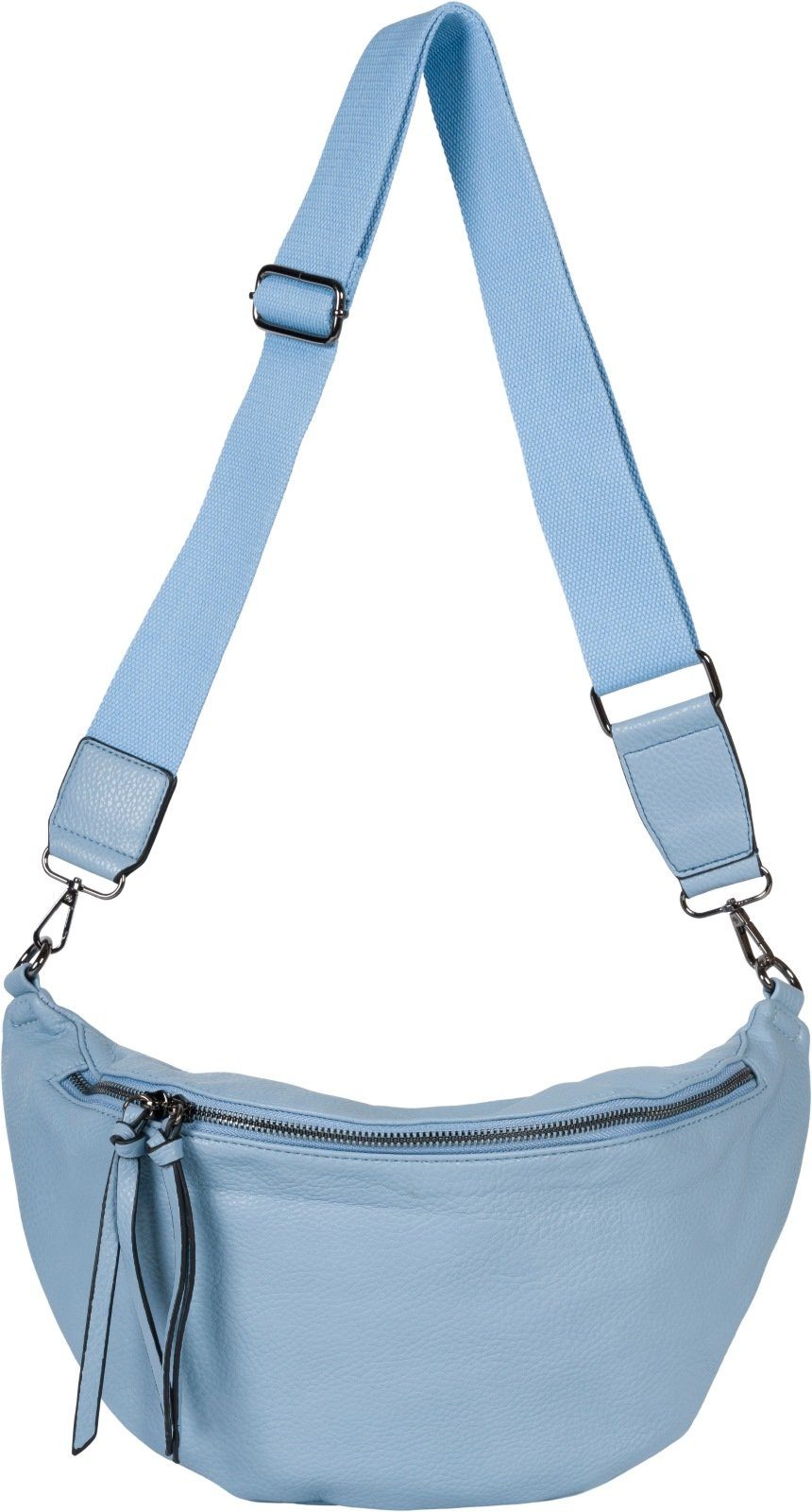 styleBREAKER Umhängetasche (1-tlg), Halbmond Crossbody Bag Uni