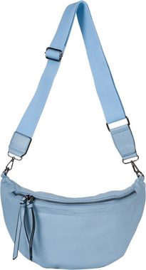 styleBREAKER Umhängetasche (1-tlg), Halbmond Crossbody Bag Uni